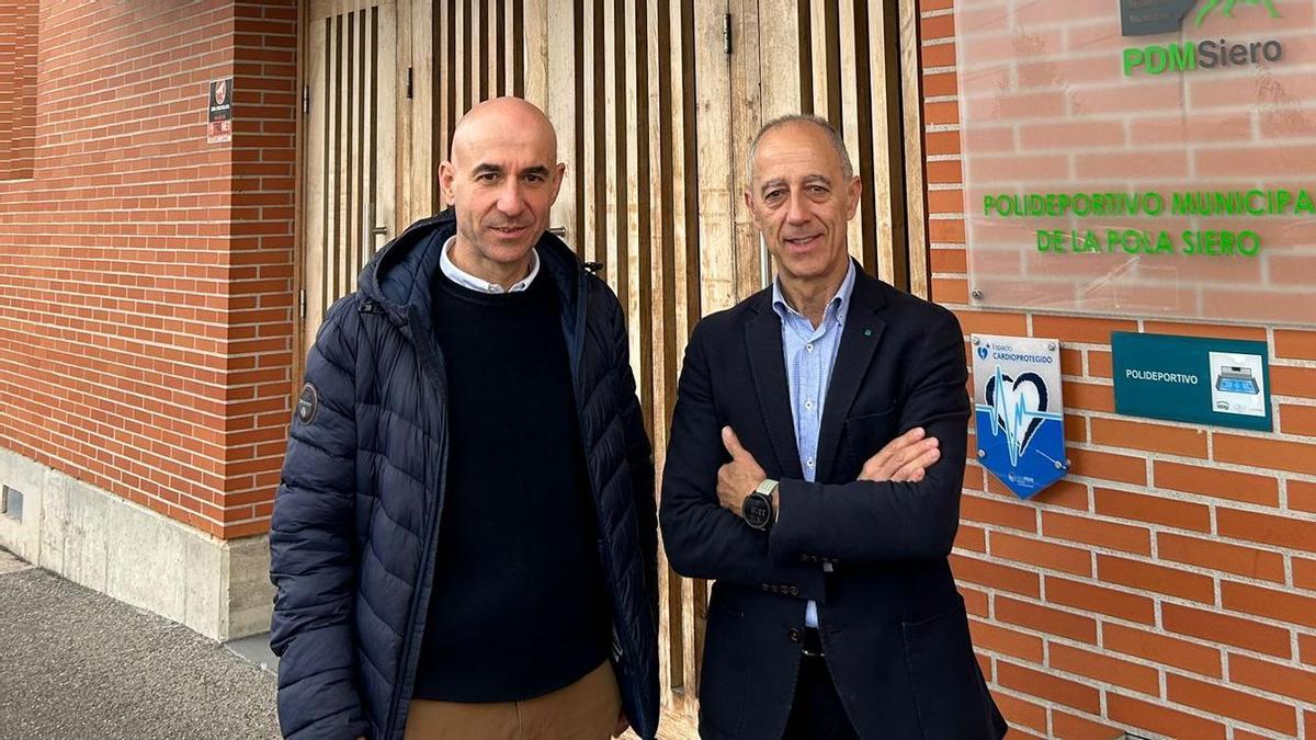 Virginio Ramírez y Jesús Abad.