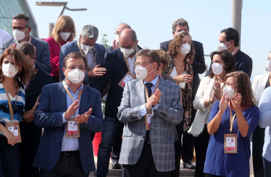 Las imágenes del 40º Congreso Federal del PSOE que se celebra en València