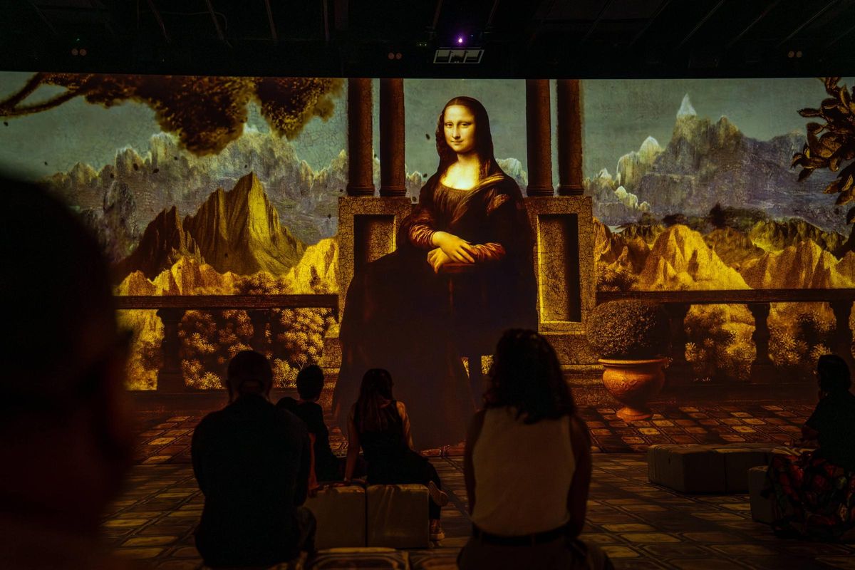 Leonardo versus Michelangelo: nueva experiencia inmersiva en Ideal de Barcelona