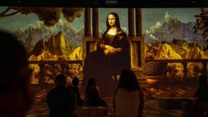 Leonardo versus Michelangelo: nueva experiencia inmersiva en Ideal de Barcelona