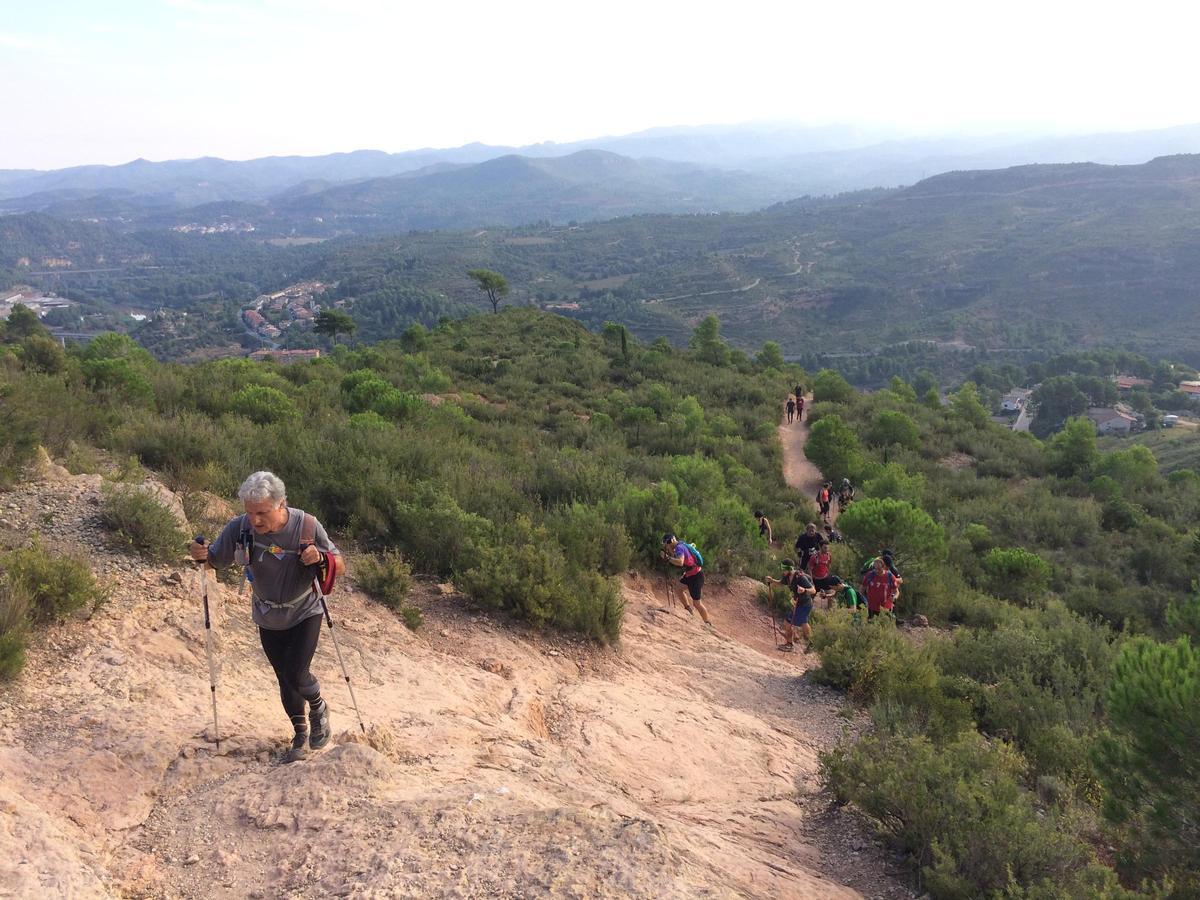 Camino al Matagalls.