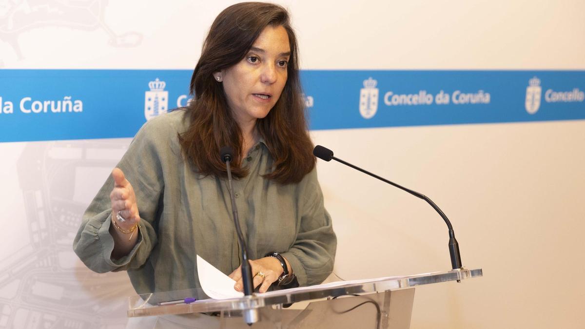 La alcaldesa, Inés Rey.