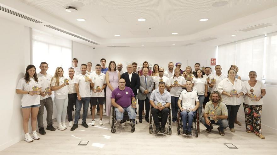 Fundación DISA reconoce la carrera de 13 deportistas canarios con discapacidad y la inclusión deportiva de 11 clubes y entidades sociales