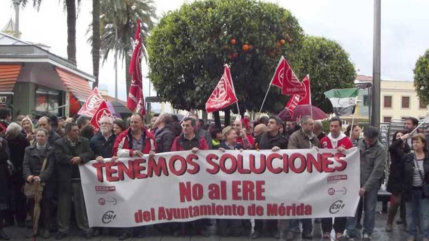 El Ayuntamiento de Mérida decide retirar el ERE