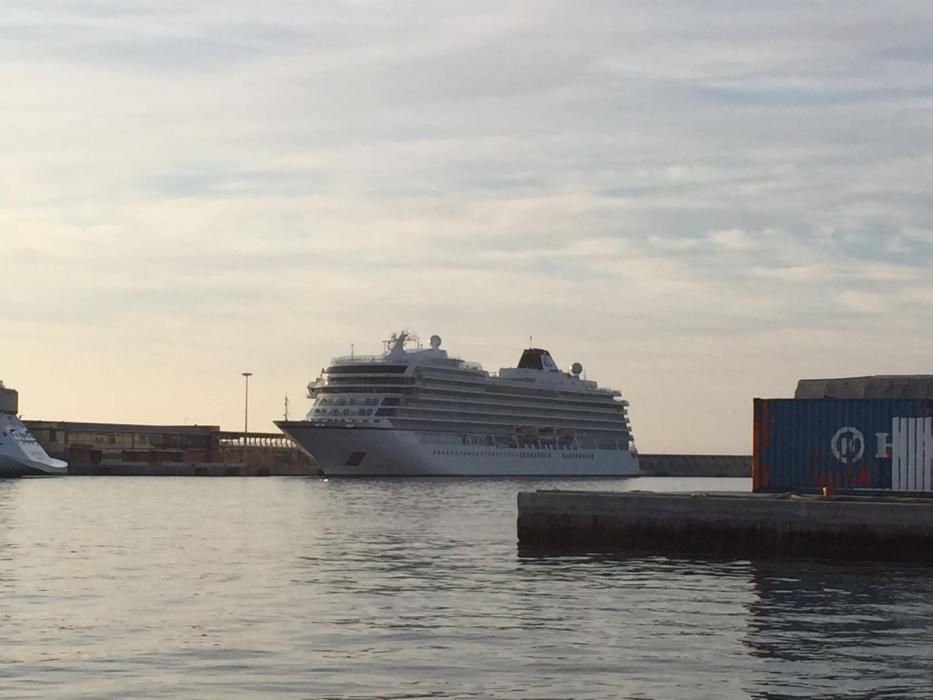 Hasta siete buques coinciden en el Puerto de Málaga este miércoles, 27 de abril