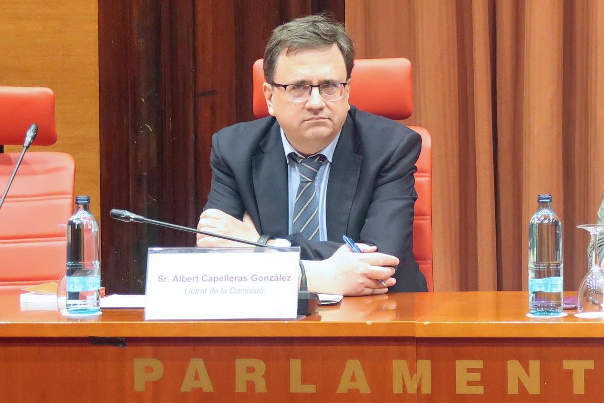 Albert Capelleras, hasta ahora secretario general del Parlament.