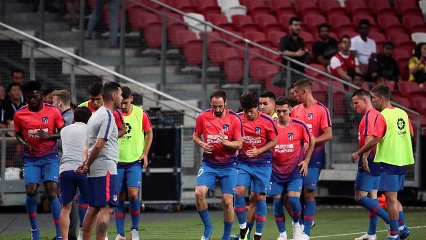 El Atlético de Madrid se mide al PSG en Singapur