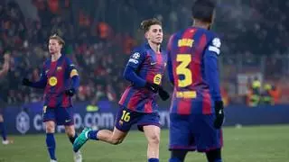 ¡El cuarto del Barça, obra de Lweandowski!