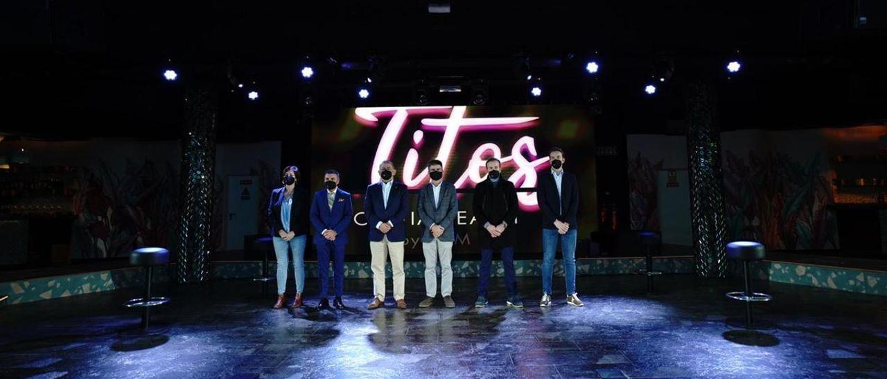 Los responsables de Titos presentaron la nueva discoteca hace unos días