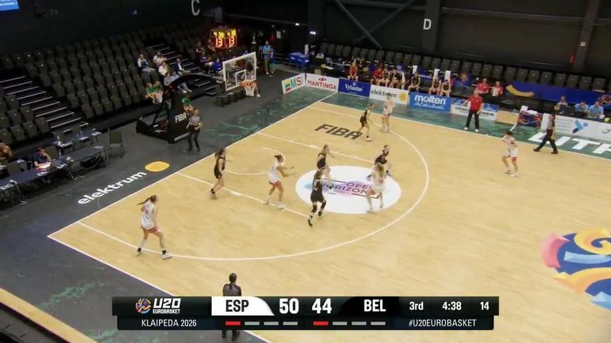 La España de Rubén Burgos, bronce en el Eurobasket U20 Femenino