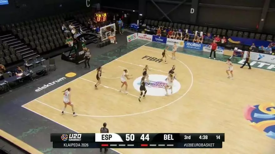La España de Rubén Burgos, bronce en el Eurobasket U20 Femenino