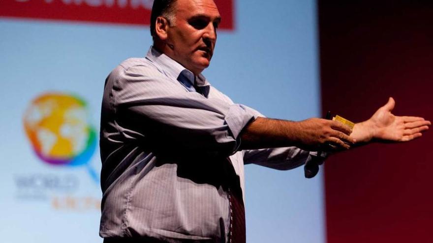 José Andrés, en una imagen de archivo, en Avilés.