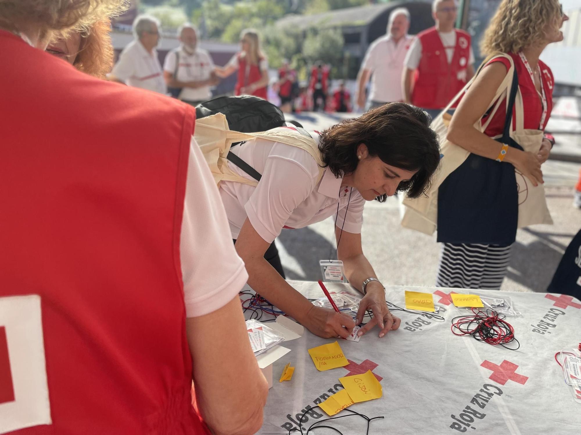 Encuentro de 200 voluntarios de Cruz Roja en Langreo