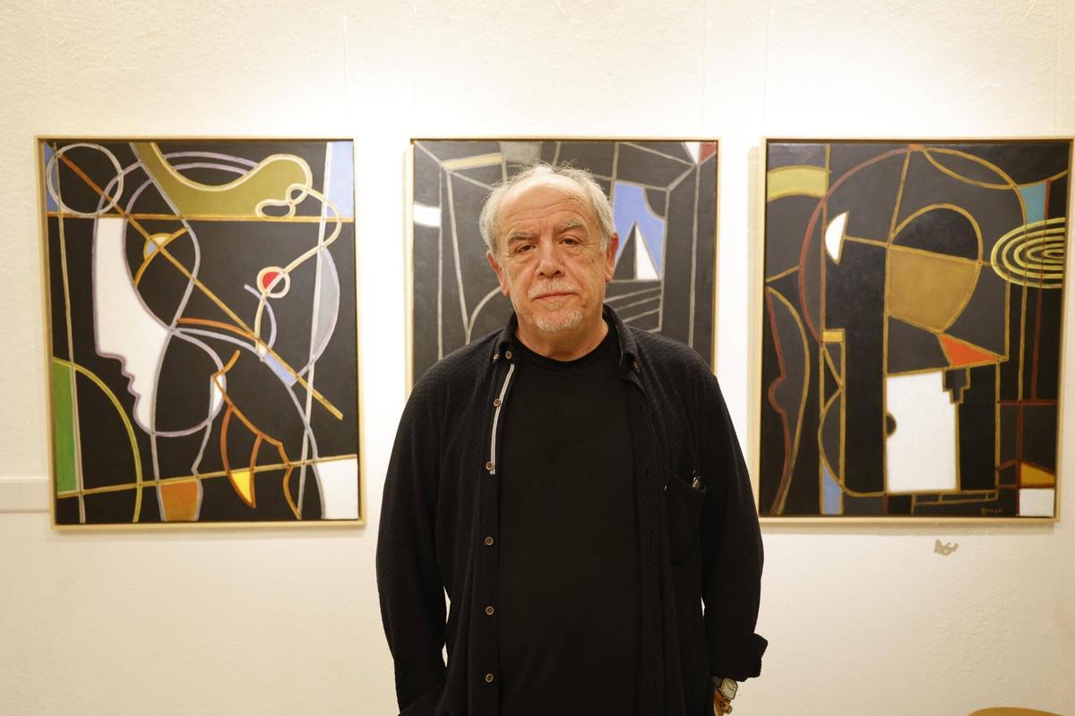 Les imatges de la inauguració de l'exposició "Nocturn-Diürn" a la galeria Mosaic Art de Girona