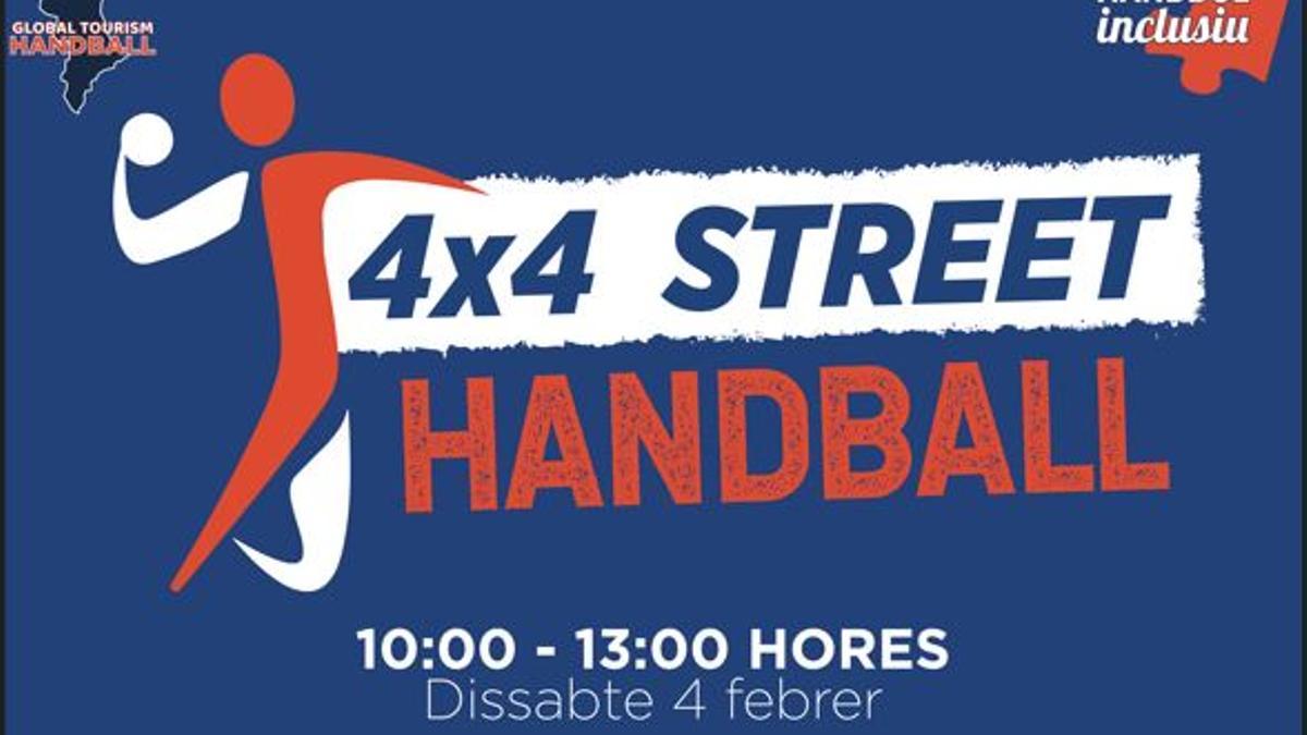 Alcàsser estrena el nuevo circuito ‘4x4 Street Handball’.