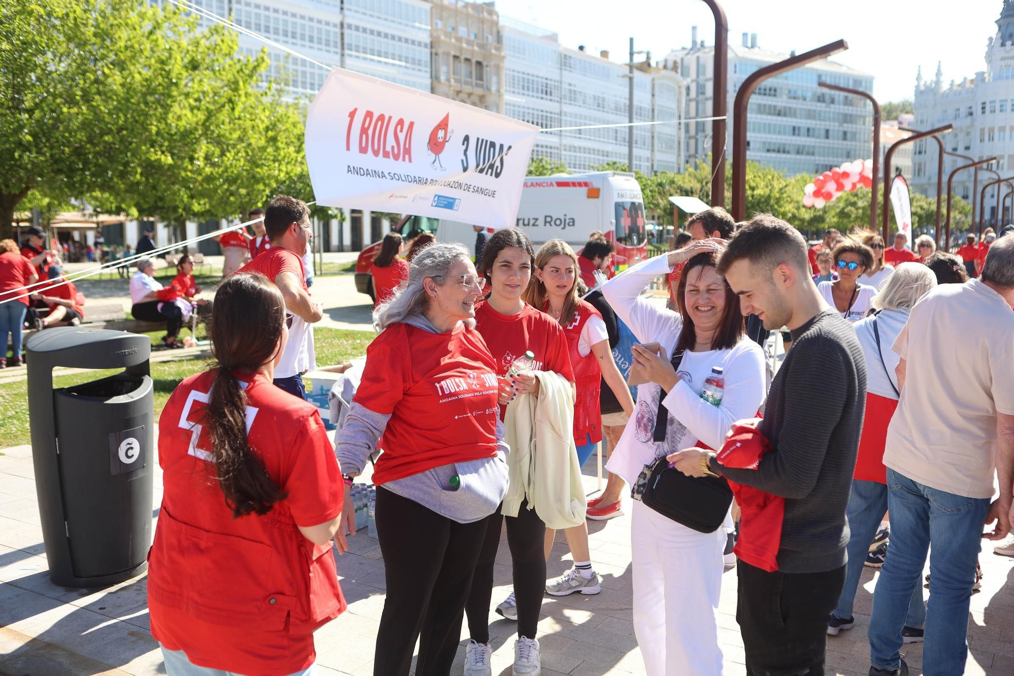 I Andaina Solidaria de Cruz Roja por la donación de sangre