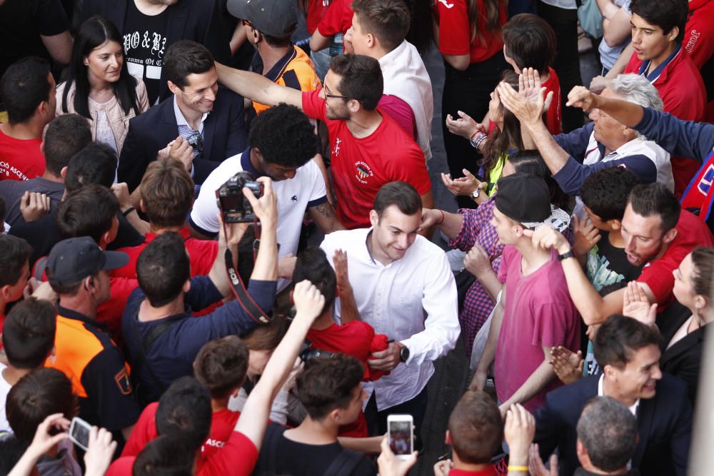 Así ha sido la fiesta del ascenso del Atlético Saguntino a Segunda B