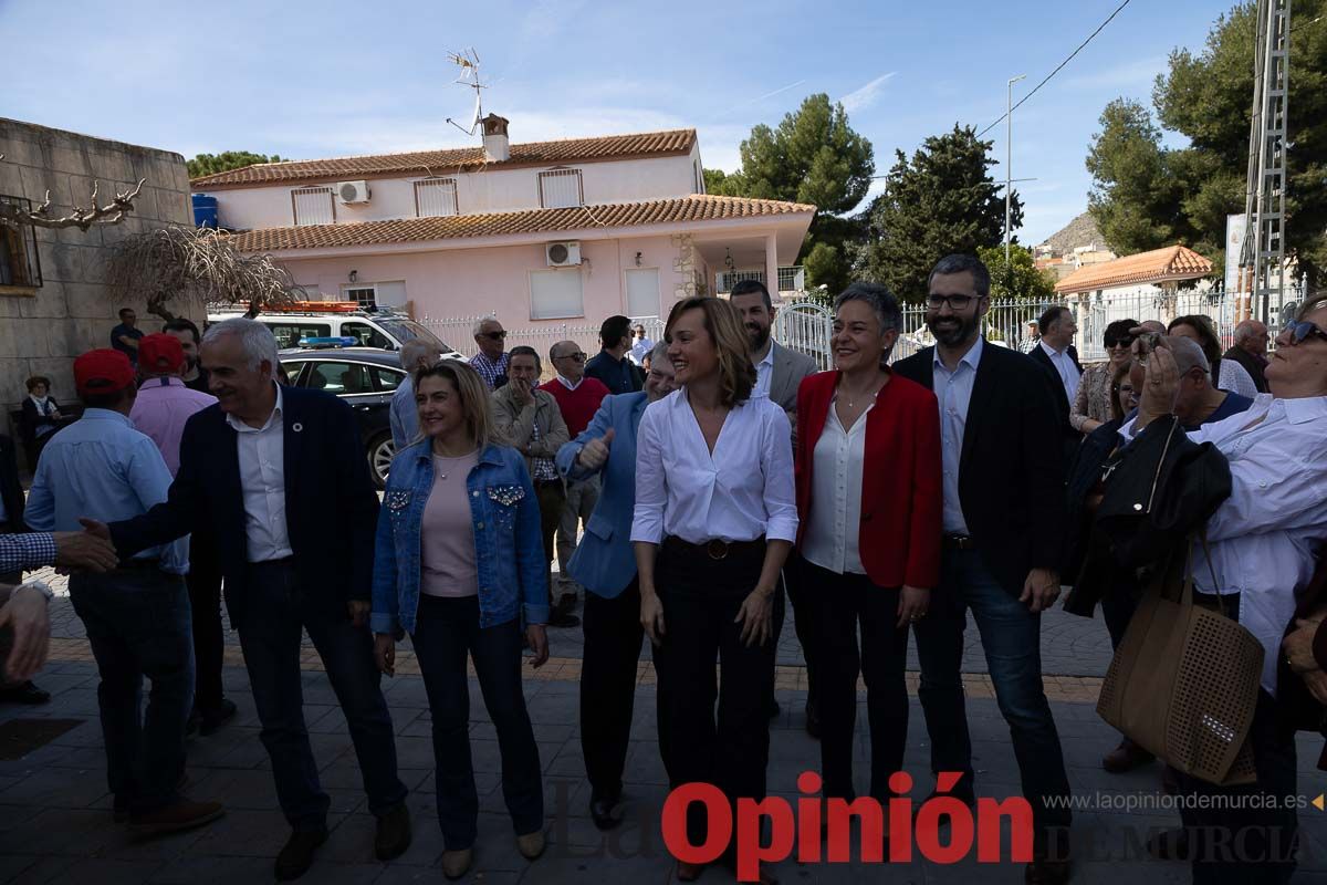 Presentación de José Vélez como candidato del PSOE a la presidencia de la Comunidad