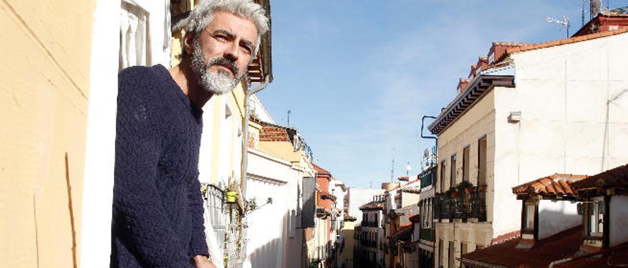 Paco Rodríguez el pasado miércoles en su casa de Madrid, en las inmediaciones del Rastro.