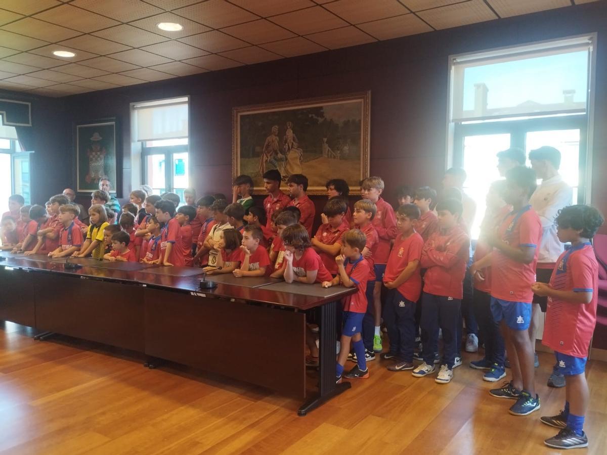 En imágenes, la celebración del ascenso a Tercera Federación del Condal de Noreña