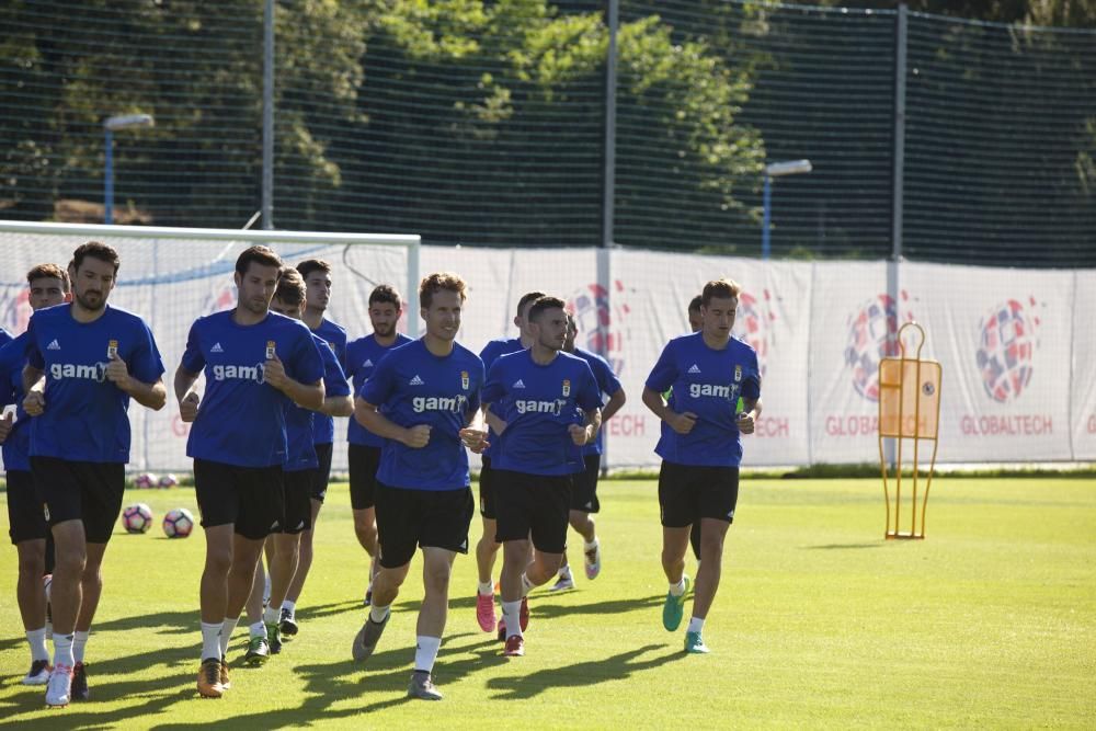 Entrenamiento del Real Oviedo