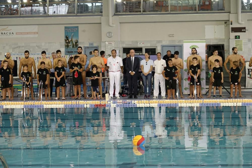 Derrota del Club Waterpolo Málaga ante el Club Natació Montjuic