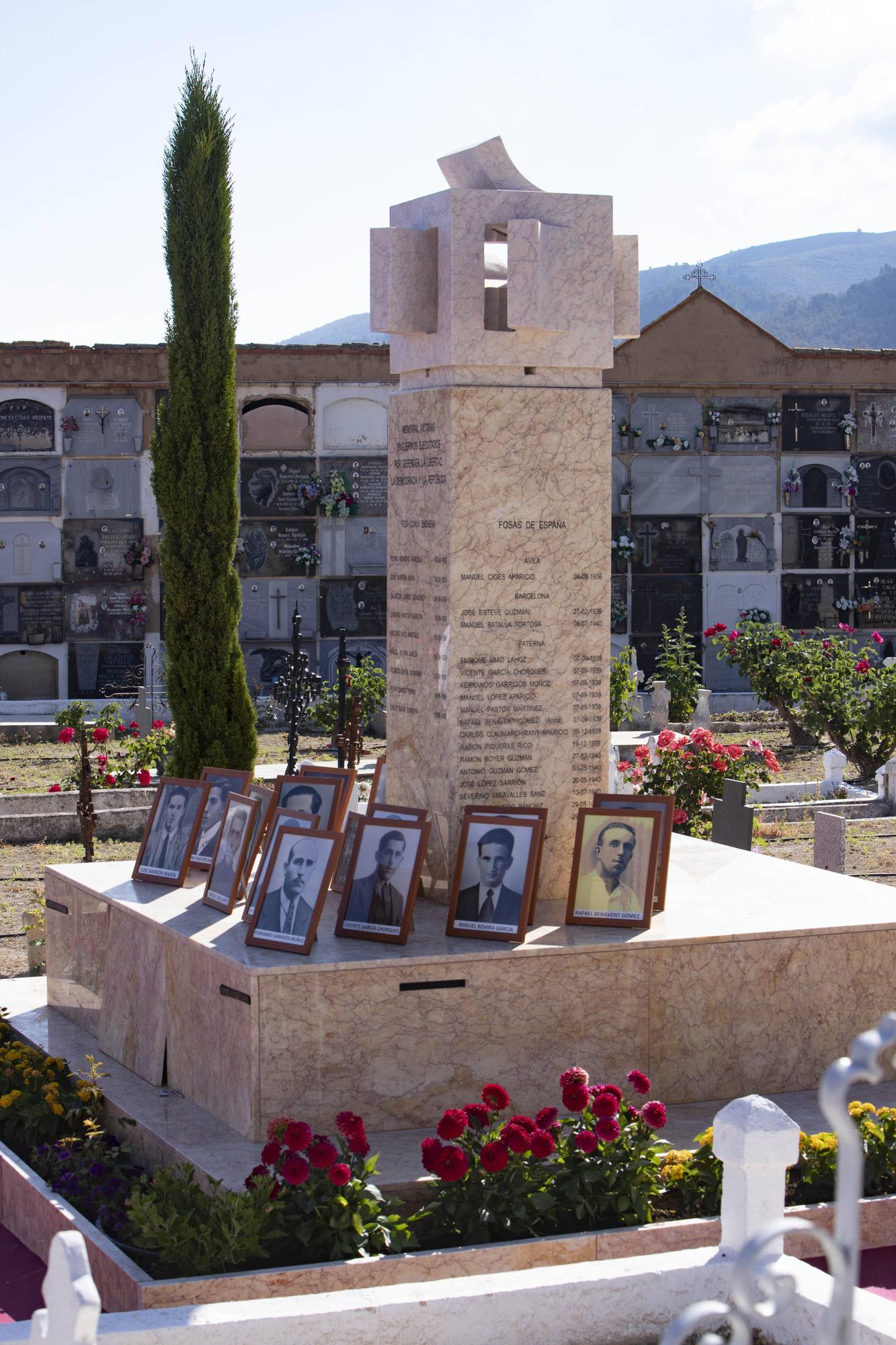 Memorial en recuerdo de las víctimas del franquismo en Enguera