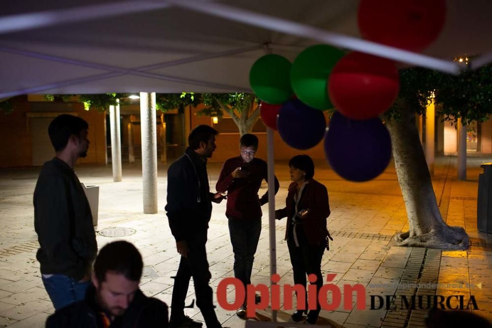 Noche electoral en la sede de Unidas Podemos