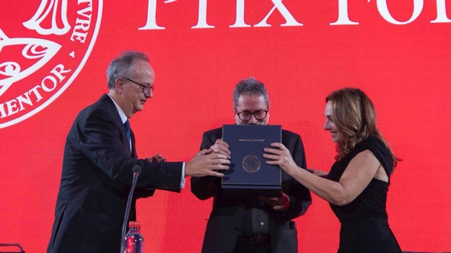 Entrega Premios Formentor 2021 al escritor y traductor argentino César Aira, en un acto celebrado en Sevilla.