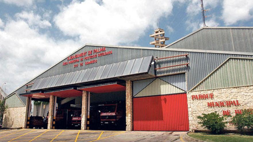 Antiguo Parque central de Bomberos de Palma.