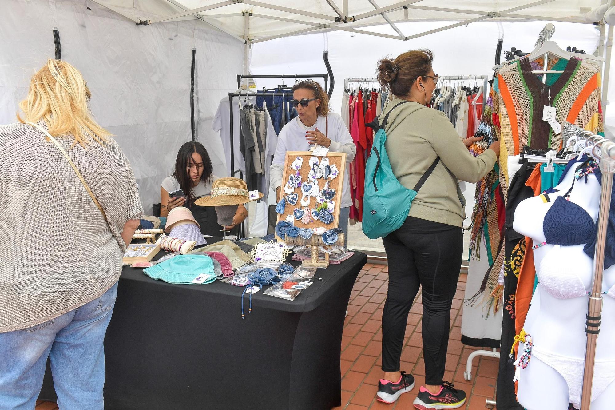 Segunda edición de la feria comercial Nos vamos de market, organizada por la asociación de empresarios Pilar-Farray de Guanarteme