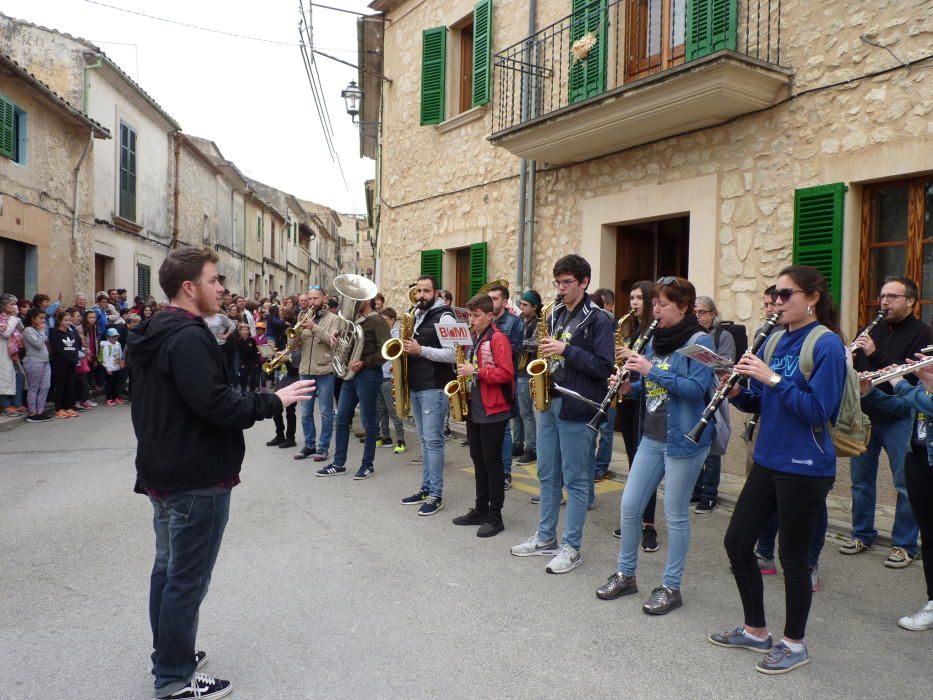 Gran asistencia al Pancaritat del Dia des Puig en Montuïri