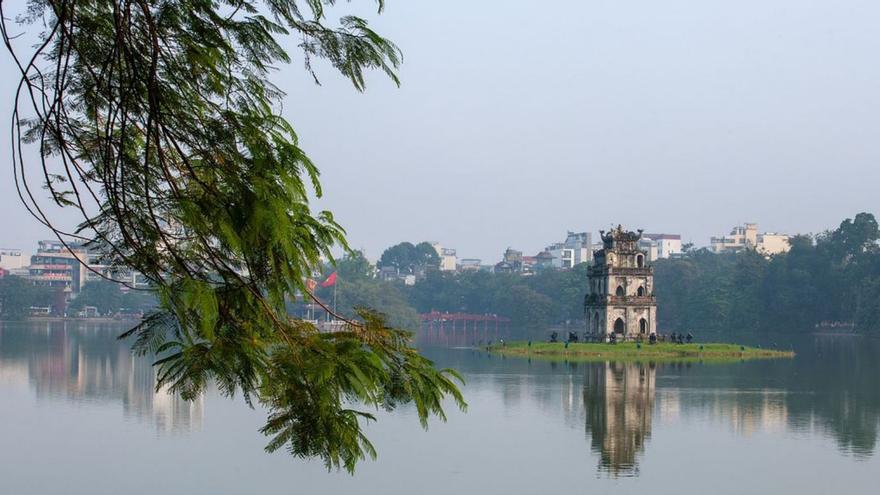 Hanói: la tortuga del lago Hoan Kiem