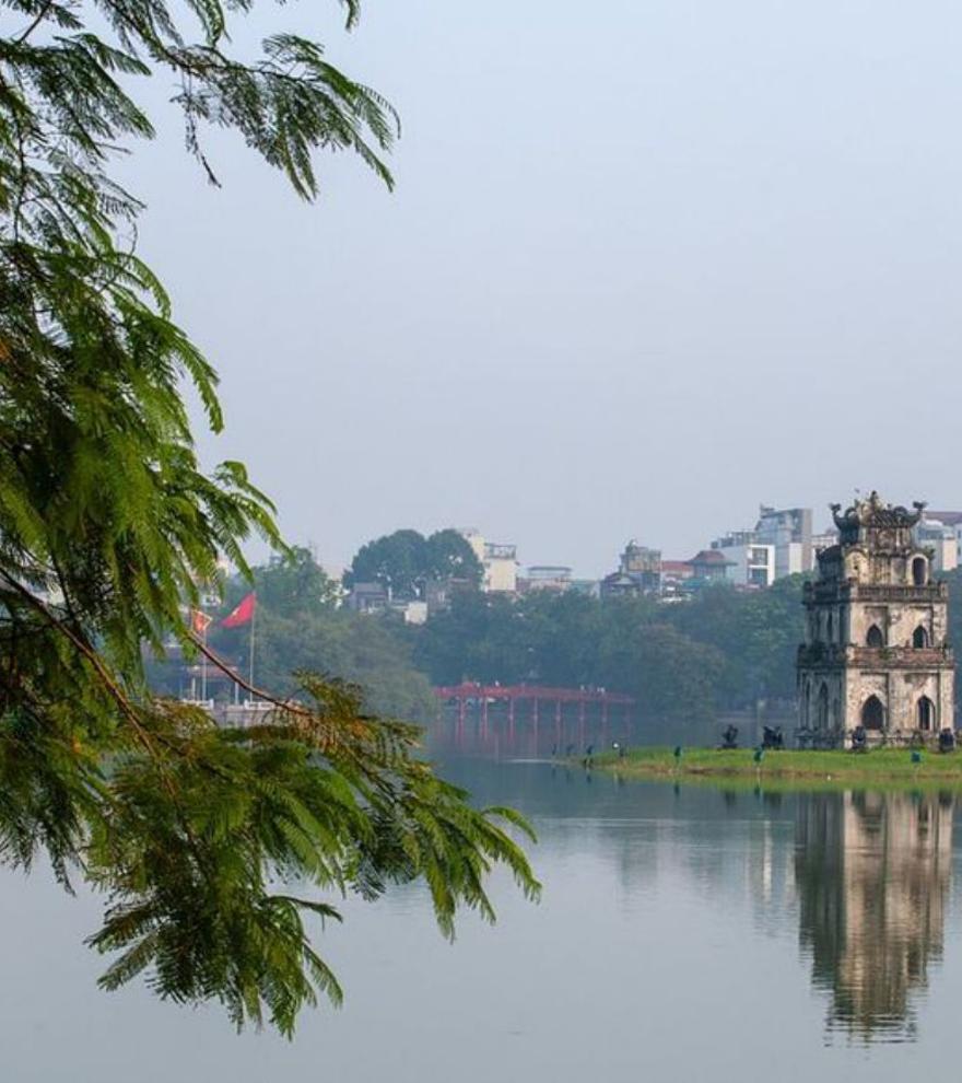 Hanói: la tortuga del lago Hoan Kiem