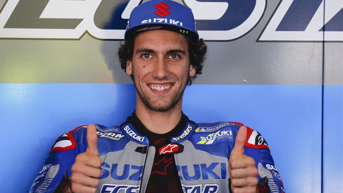 Rins, feliz de seguir en Suzuki