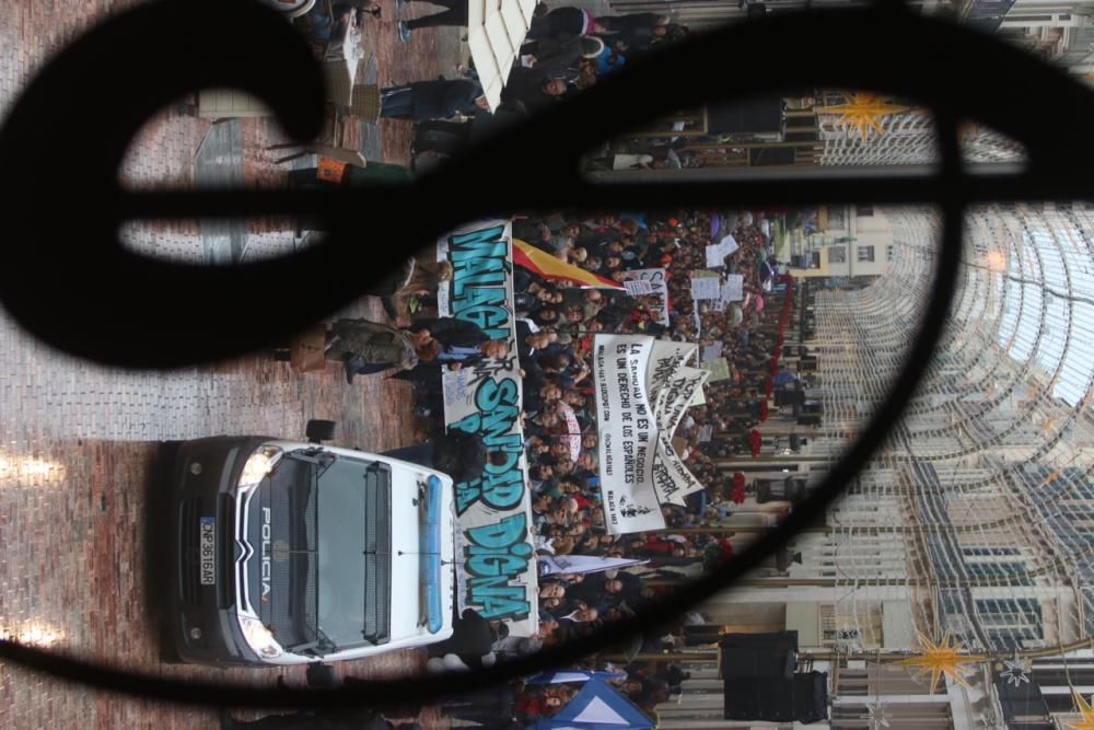 Marcha por la sanidad pública en Málaga