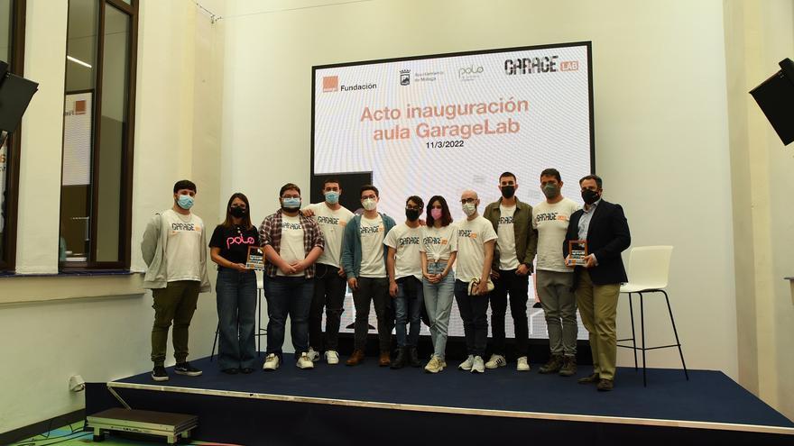 La Fundación Orange y el Polo Digital inauguran el primer GarageLab de Málaga