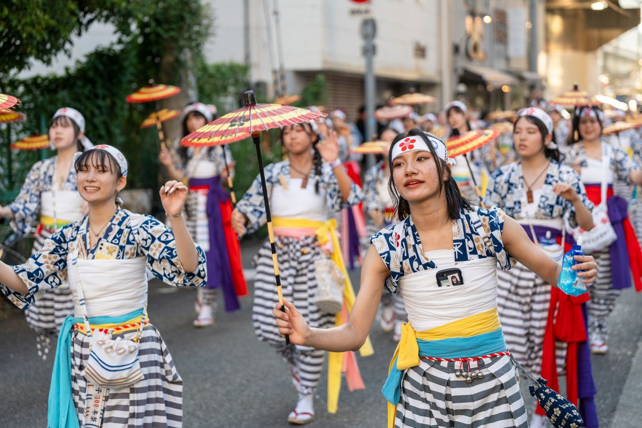 Festival Tenjin Matsuri.
