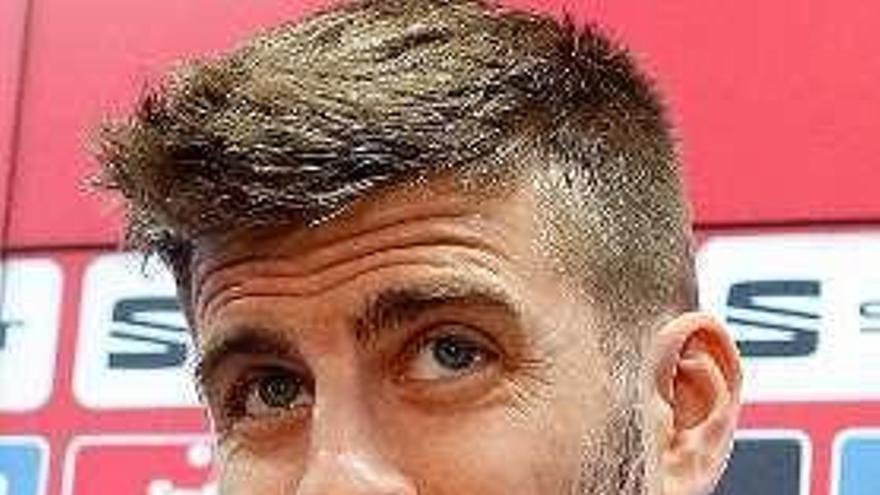 Gerard Piqué. // Alejandro García