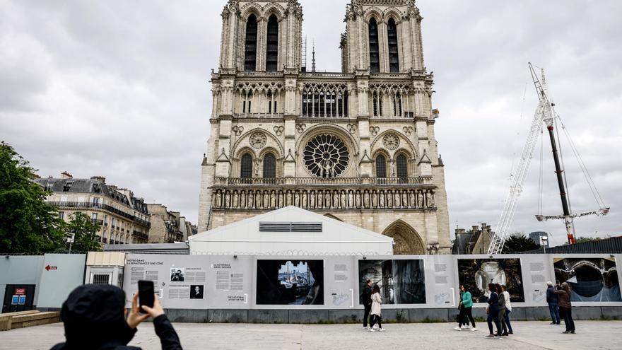 Notre Dame recupera su esplendor cinco años después del gigantesco incendio