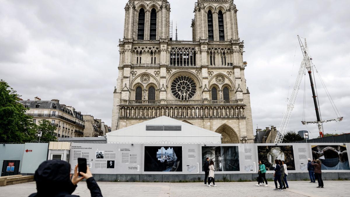 Notre-Dame Cathedral five years after the devastating fire