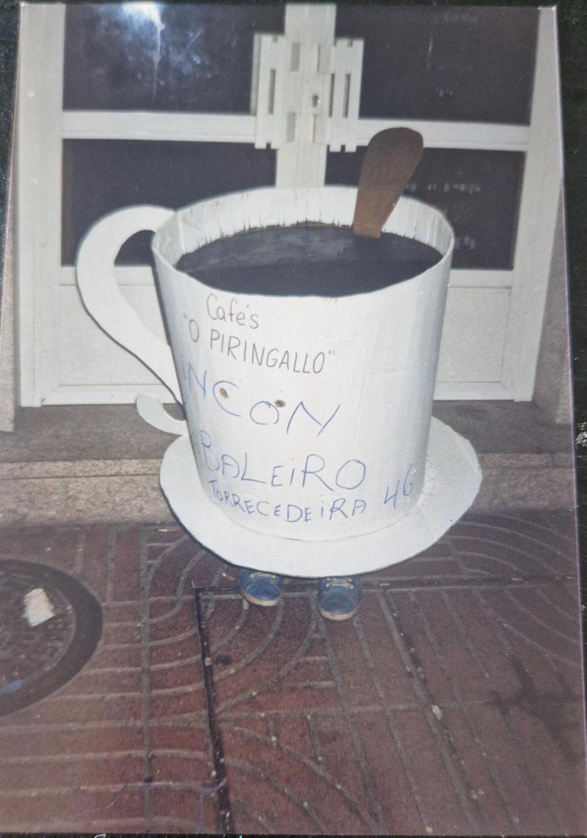 Primer disfraz de José Antonio