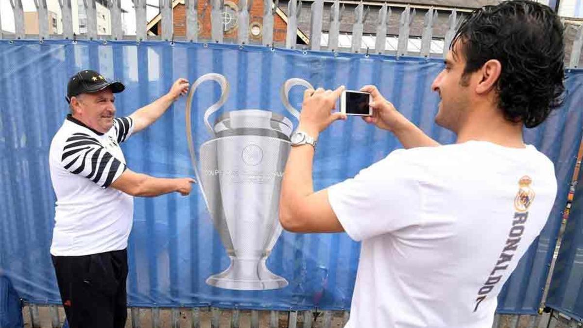 Los aficionados del Real Madrid ya se encuentran en Cardiff