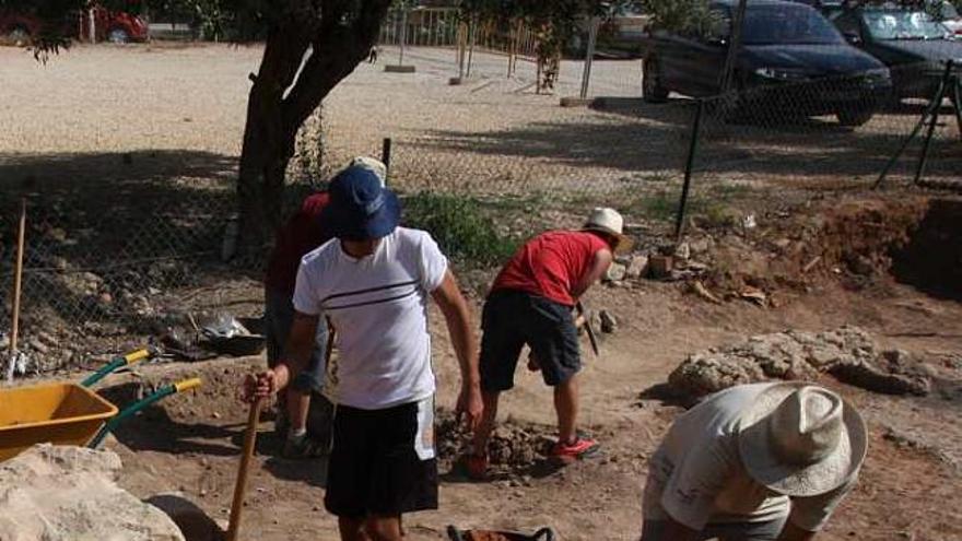 Imagen de los trabajos arqueológicos