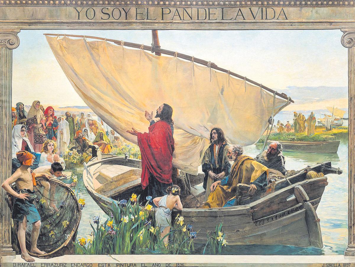 La obra ‘Yo soy el pan de lavida’, de Joaquín Sorolla
