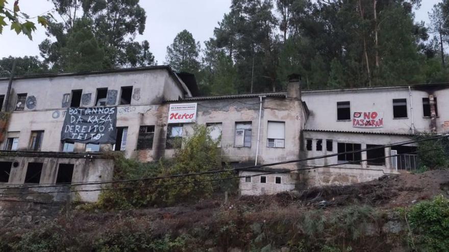 La zona de A Rabaza de la que temen ser desalojados. |  Roi Cruz