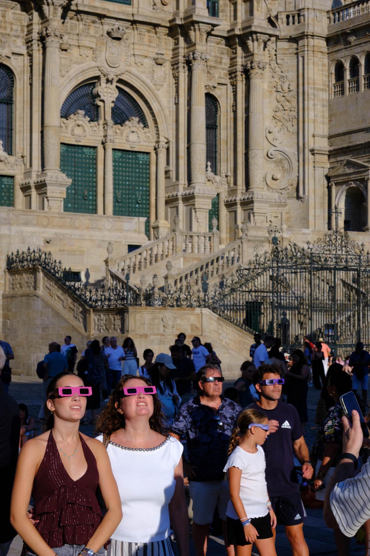 Las mejores imágenes del eclipse desde Santiago Las mejores imágenes del eclipse desde Santiago