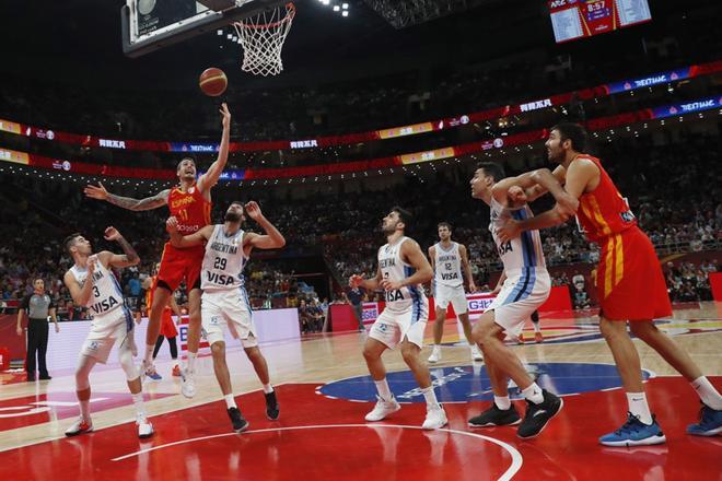 Las imágenes de la victoria de España contra Argentina en la final del Mundial de Baloncesto 2019.