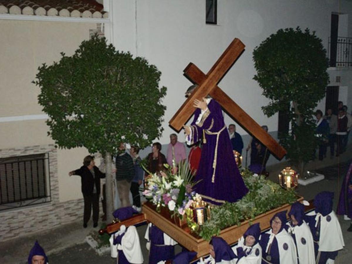 Procesión Penitencial en Monroy.