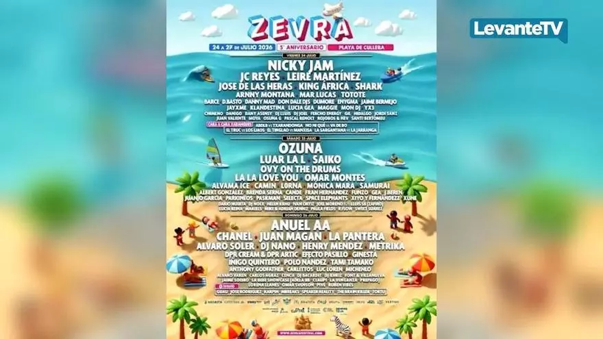 Cullera se prepara para una nueva edición del Zevra